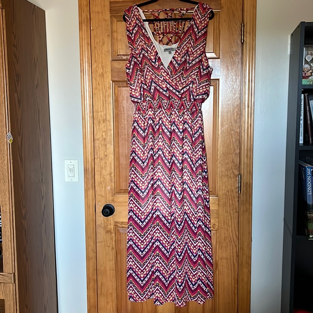 Flowy, colorful dress